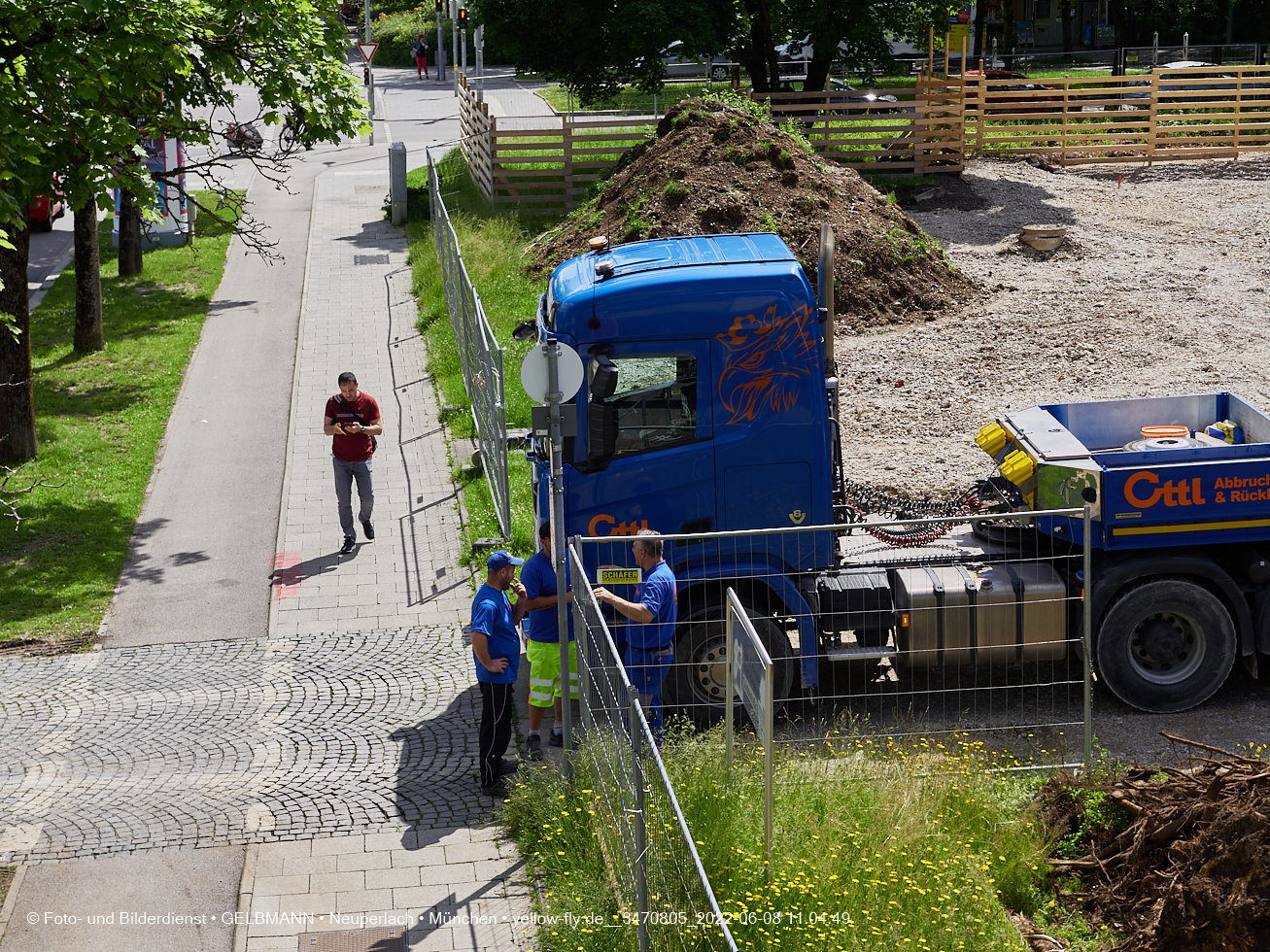 08.06.2022 - Baustelle zur Mütterberatung und Haus für Kinder
